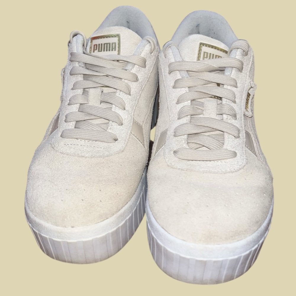 Puma Cali Wedge Tonal Sneakers - Picture 6 of 12
